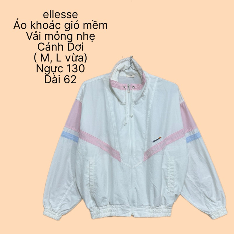 103 ✅ Áo khoác hiệu ellesse Nhật  phối màu đẹp