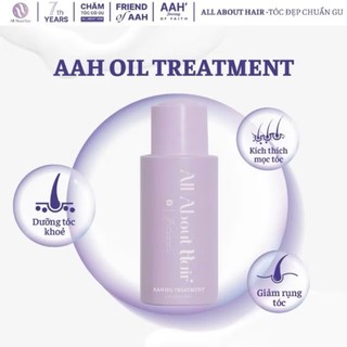  Dầu ủ OIL TREATMENT ALL ABOUT HAIR giúp giảm rụng  kích  mọc tóc 