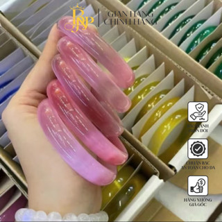 Vòng tay đá mắt mèo HỒNG 12li, Vòng tay phong thủy BNP 8386 ( KÈM HỘP)