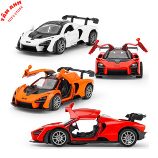 Xe Ô Tô Đồ Chơi Lambo Mở Được Cửa - Mô Hình Xe Hợp Kim Chạy Cót