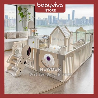 [Mới 2025] FULL VIP Quây Cũi Nhựa NEWBER Phi Hành Gia  An Toàn Cho Bé