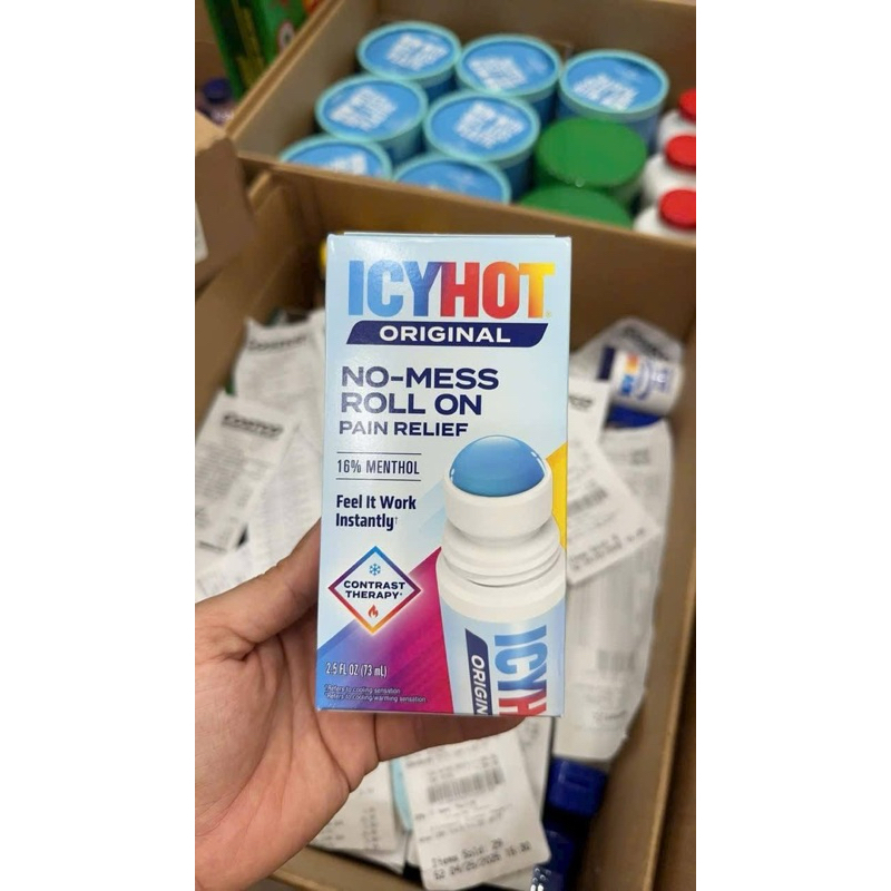 Dầu nóng dạng lăn Icy Hot ORIGINAL Của Mỹ