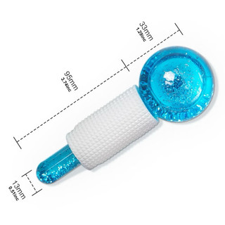 2 Cái / hộp Crystal Ice Con Lăn Năng Lượng Massage Làm Đẹp Mặt Mắt Pha Lê Quả Cầu Đá Chăm Sóc Da
