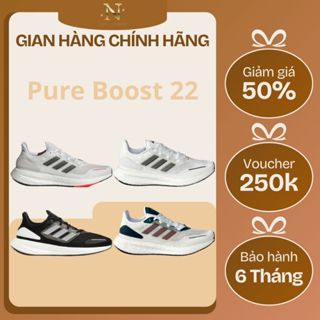 [CHÍNH HÃNG] Giày Adidas PureBoost 22 Running AUTHENTIC. Giày Sneaker PureBoost Basic Êm Nhẹ Nam Nữ