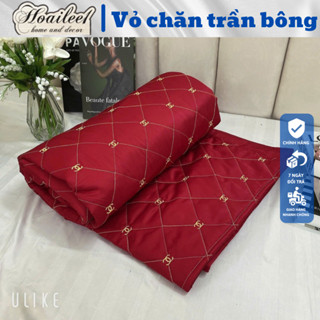 Vỏ chăn phi lụa trần bông vỏ chăn trần bông có khóa phi lụa chăn 1 màu kích thước 1m9x2m