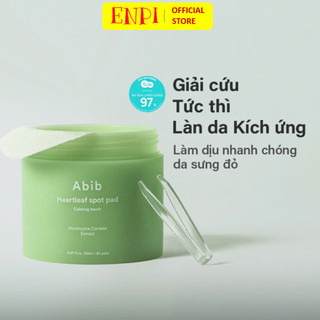  Toner pad diếp cá Abib Heartleaf Spot Pad Calming Touch 