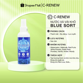 Nước Xả Vải Khô BLUE SOFT thơm quần áo 150ml làm mềm vải khử mùi hôi