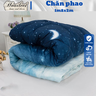Chăn phao siêu nhẹ siêu ấm có ruột chăn đắp dùng cho mùa đông kích thước 1m8x2m