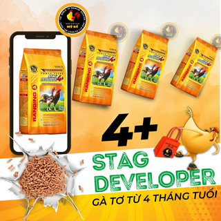 Thức ăn gà đá từ 4 tháng tuổi Thunderbird Developer 4+ túi 1kg