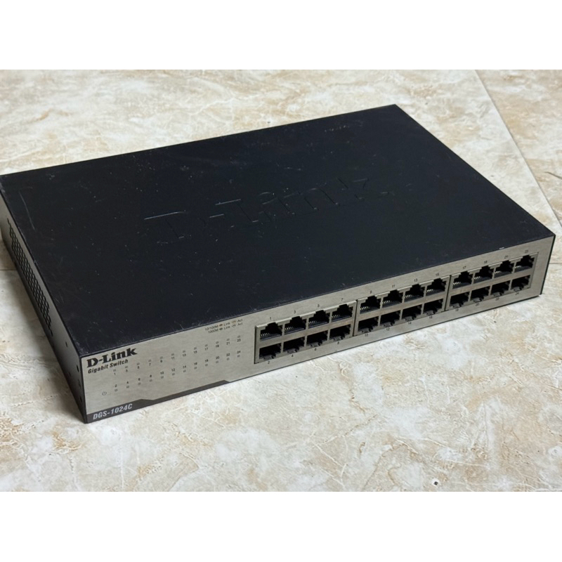 (Hàng cũ) Switch gigabit D-LINK 24 cổng 1000mbps