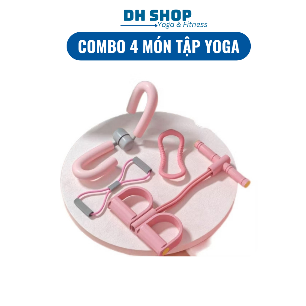 Set 4 món tập tại nhà cho nữ: Tập Kegel + Tập Vai + Massage + Tập bụng