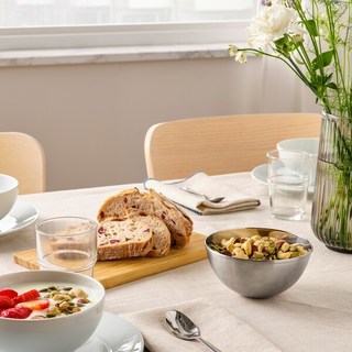 Tô inox trộn thực phẩm Blanda Blank IKEA 12cm