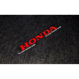[ 1 MIẾNG ] TEM HONDA ỐP ĐẦU PHẢN QUANG ( LỘT ĐƯỢC )