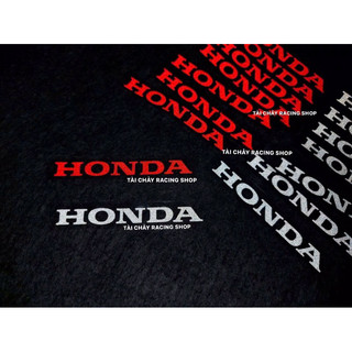 [ 1 MIẾNG ] TEM HONDA ỐP ĐẦU PHẢN QUANG ( LỘT ĐƯỢC )