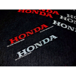 [ 1 MIẾNG ] TEM HONDA ỐP ĐẦU PHẢN QUANG ( LỘT ĐƯỢC )