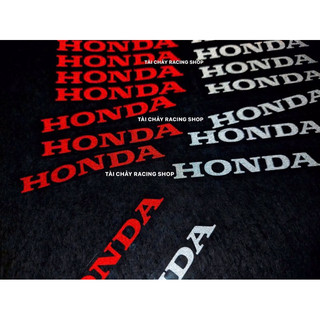 [ 1 MIẾNG ] TEM HONDA ỐP ĐẦU PHẢN QUANG ( LỘT ĐƯỢC )