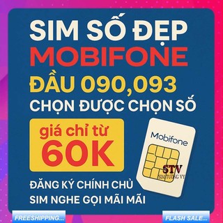 SIM MOBIFONE SỐ ĐẸP GIÁ RẺ 💖 LIST 2