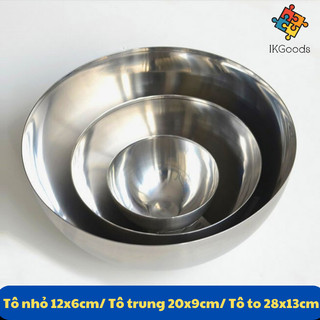 Tô inox trộn thực phẩm Blanda Blank IKEA 12cm