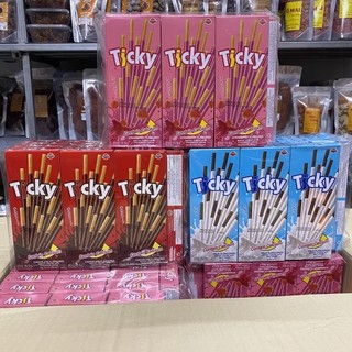 Bánh que Ticky Socola Sữa Thái Lan [ hộp 20g/6que]