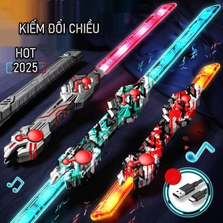   HOT 2025  Kiếm ánh sáng ĐỔI CHIỀU phiên bản mới cổng type C đồ chơi trẻ em kiếm ánh sáng  lightsaber  quà tặng cho bé 