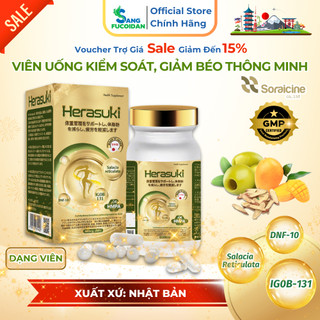 Herasuki Hộp 45 Viên Uống Giảm Béo Thông Minh - Nhập Khẩu Chính Hãng Nhật Bản SORAICINE