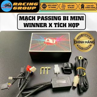 Mạch Passing Gắn Đèn Trợ Sáng Bi Cầu Mini Winner X Tích Hợp Lắp Như Zin Kết Hợp Tắt Đèn Chính Xe Máy