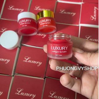 Son Dưỡng Môi LUXURY lựu đỏ kích màu sau phun xăm, dưỡng hồng môi, giảm thâm loang màu sau xăm.