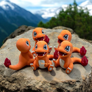 Charmander Pokemon | in 3D Đồ chơi Móc khoá | Thiện đang làm gì | A05-03