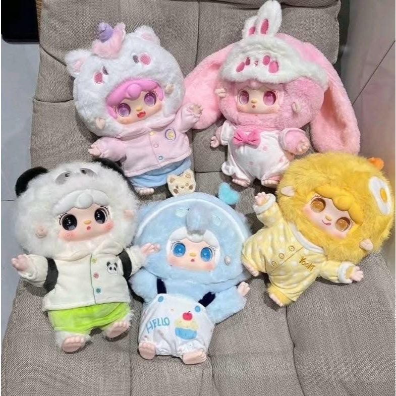 Blindbox Yooki 400% Động Vật - Thỏ,Gà, Ếch, Gấu Trúc (Panda) trang trí phòng, nơi làm việc, quà tặng