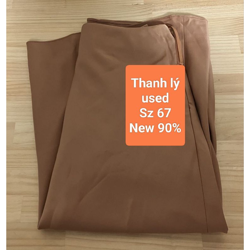 (UNI tag Nhật) NỮ- Chân váy midi lụa satin dáng xoè dài -Satin Narrow Flare Skirt | BigBuy360 - bigbuy360.vn