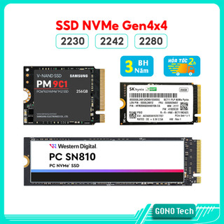  Ổ cứng SSD M.2 NVMe Gen 4 256GB 512GB SAMSUNG PM9C1 Western WD SN740 SN810 | M2 PCIe 2230 2242 2280 