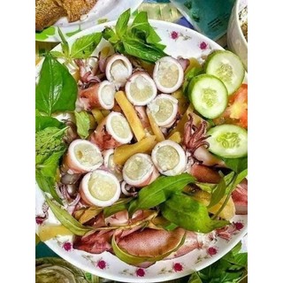 Mực trứng tự nhiên, sz 9-10 con/khay 500g đủ kg. (Giao hỏa tốc TPHCM)