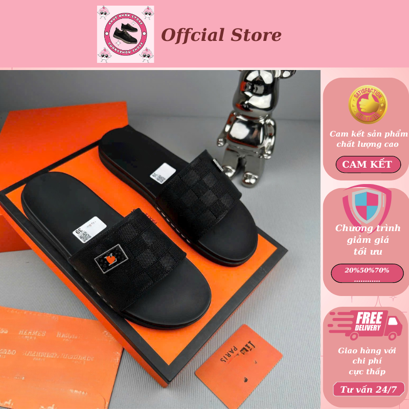 dép quai ngang lv,dép lv khâu viền, dép boy phố,dép hot 2025,DÉP CÔNG XƯỞNG NỘI ĐỊA TRUNG QUỐC