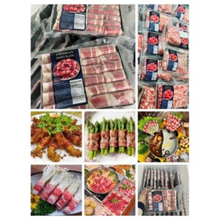 BA CHỈ BÒ MỸ cuộn, khay 500g. (giao hỏa tốc)