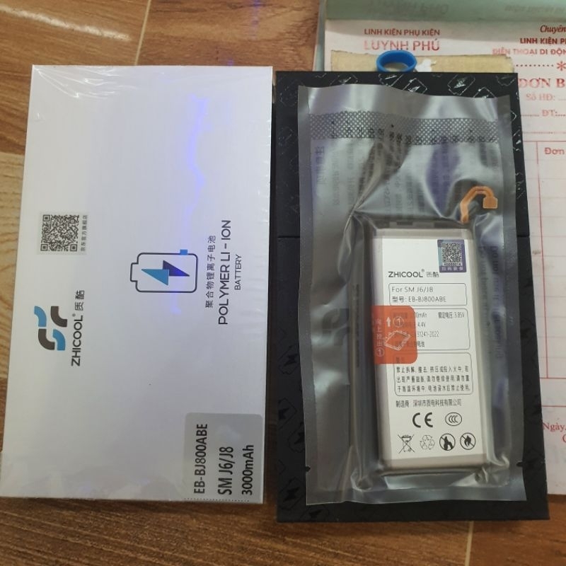 Pin samsung A600/ j600/j800 ảnh thật