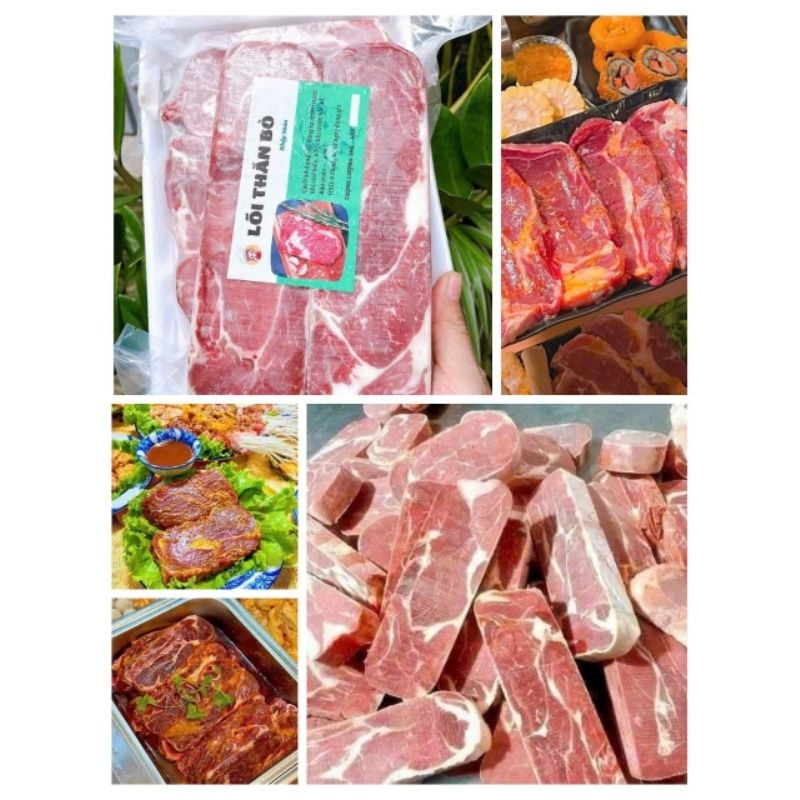 LÕI THĂN BÒ 1kg. (giao hỏa tốc)