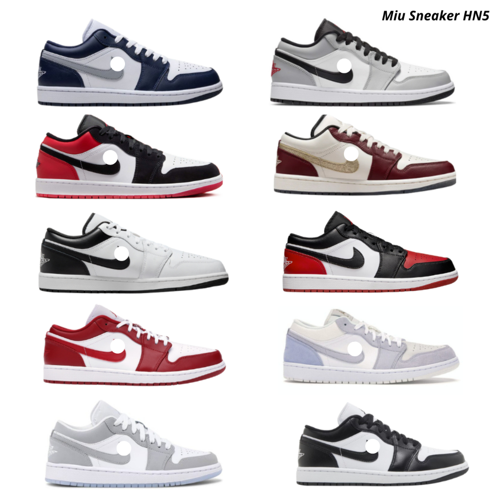 Giày Jd1 low nam nữ, Giày JD nam nữ bản cao cấp full box full pk