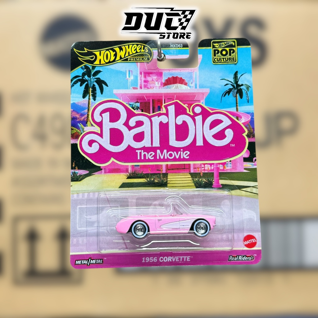 Ducstore Xe mô hình JBL79 Hot Wheels Premium 1956 Corvette - 2025 Pop Culture