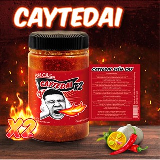 Sốt Chấm CayTeDai x2 SIÊU CAY - Sốt Muối Chấm Lâm Vlog Cay Tê Dại x2