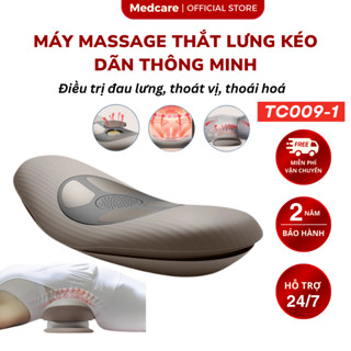 Máy massage lưng cao cấp, Máy massage thắt lưng kéo giãn cột sống, Massage xung điện sưởi nhiệt sông