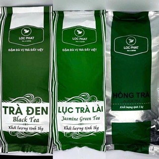 TRÀ ĐEN /OLONG /LỤC TRÀ LÀI/HỒNG TRÀ LỘC PHÁT 1KG-NGUYÊN LIỆU PHA CHẾ TRÀ SỮA