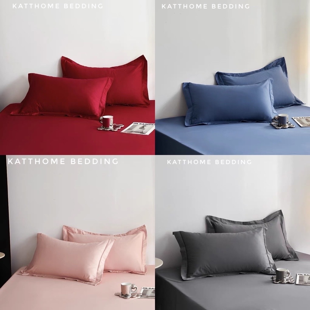 Vỏ Gối Nằm Phi Lụa Mát Lạnh, Thoáng Mát Dùng Quanh Năm