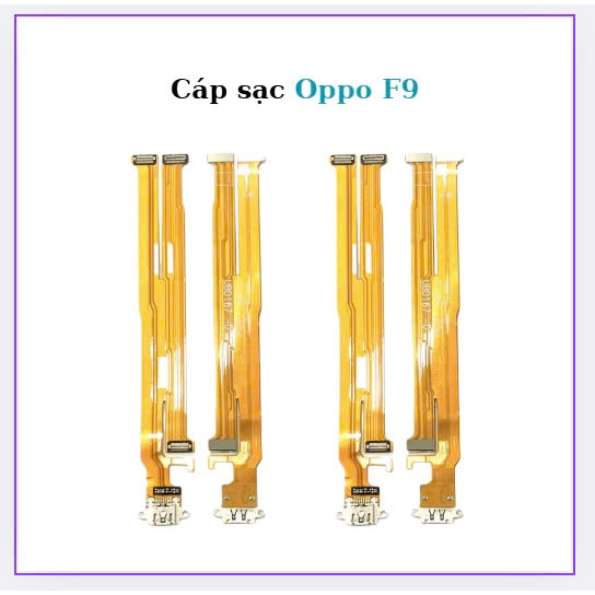 Cáp sạc oppo F9,hàng có sẵn