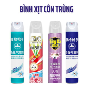 Bình Xịt Côn Trùng Không Mùi – Diệt Sạch Muỗi, Kiến, Gián – Dùng Trong Nhà Dung Tích 750ml M06