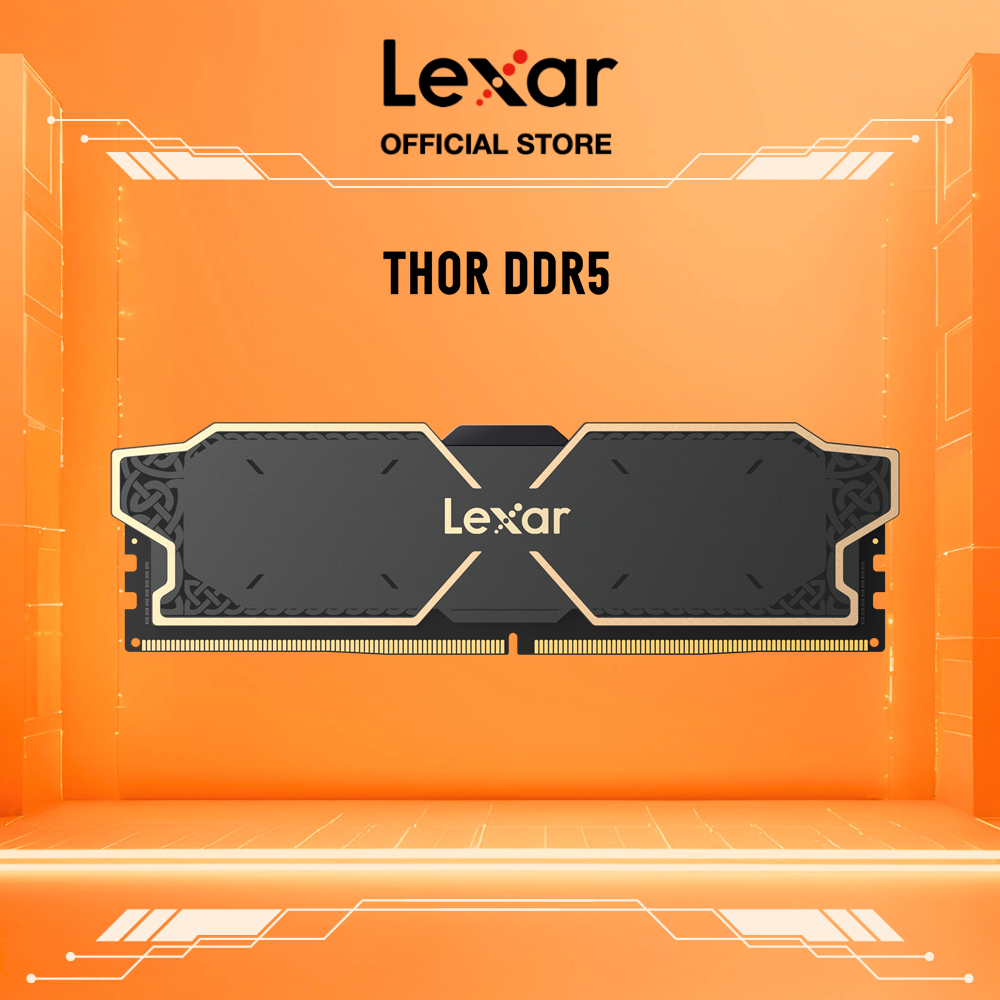 RAM PC Lexar THOR 32GB UDIMM DDR5 6000MHz 1.3V tương thích Intel/AMD