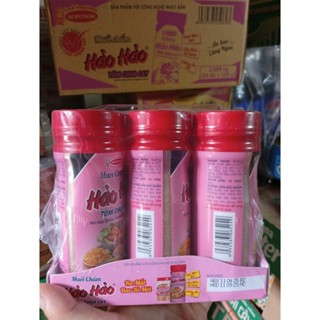 AMMY FOOD - Thùng 24 lọ/ lốc 6 lọ muối chấm hảo hảo tôm chua cay 120g Acecook