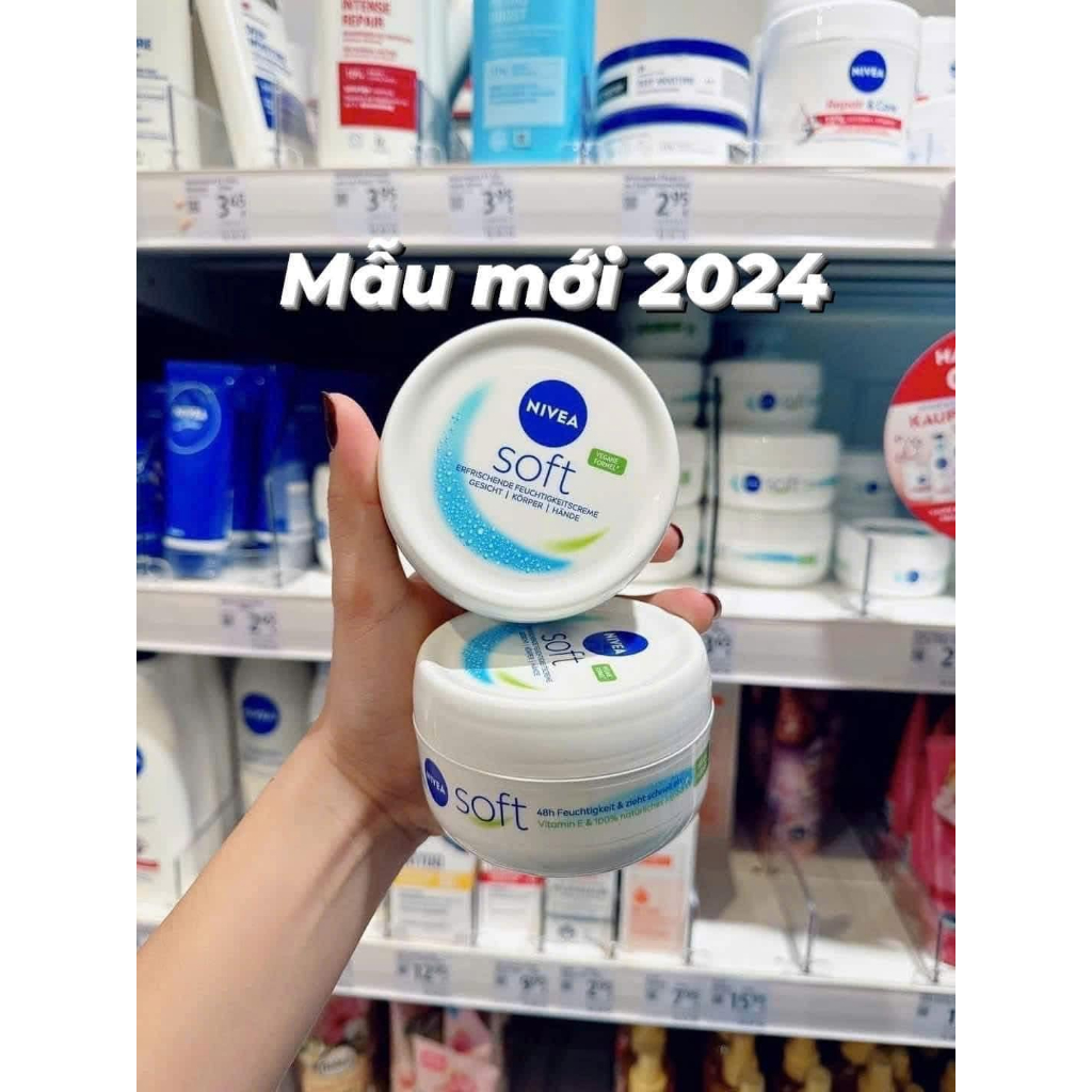 Nivea soft 200ml sản xuất tại Đức