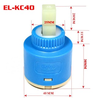 Van Ceramic 35mm thay thế cho vòi sen nóng lạnh Eurolife EL-KC35 (Xanh)