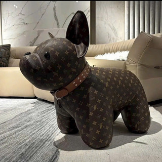 Ghế chó ngồi decor có bánh xe ,(sz đại 74x65x34cm)