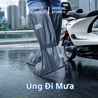 Ủng Đi Mưa Winter Summer chất liệu PVC cao cấp chất liệu PVC 2 Lớp